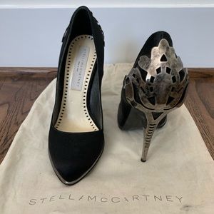 Authentic Stella McCartney black stilettos size 6